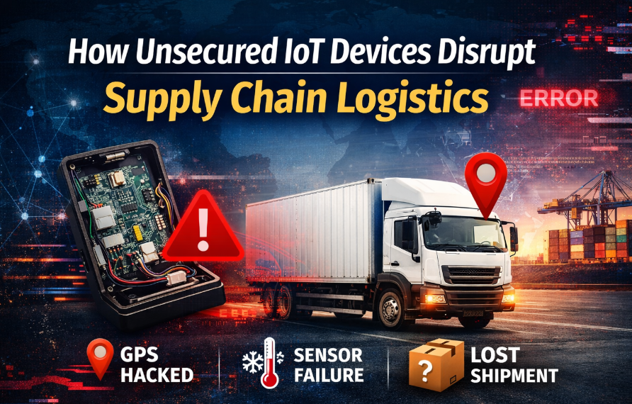 How Unsecured IoT Devices Disrupt Supply Chain Logistics